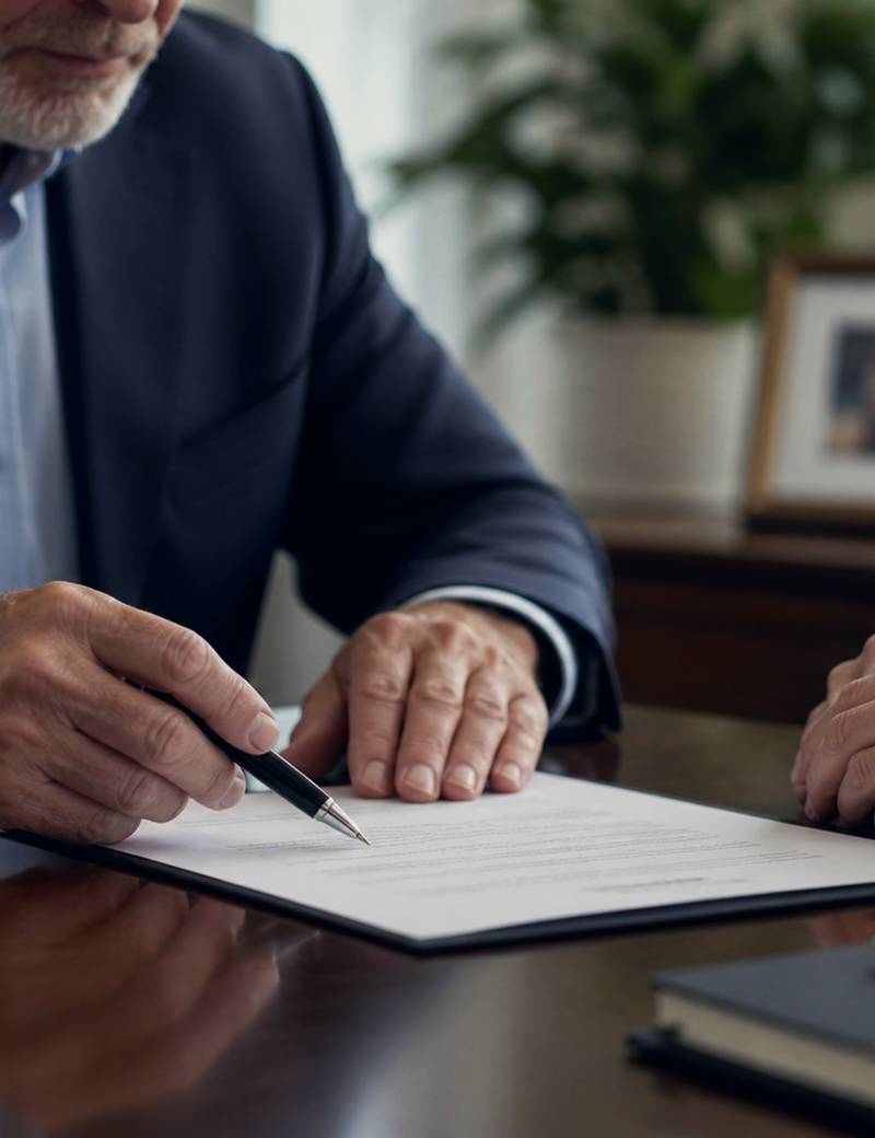 Signing estate planning documents